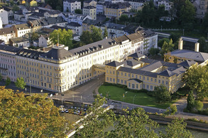 Luftaufnahme des Statistischen Landesamtes in Bad Ems